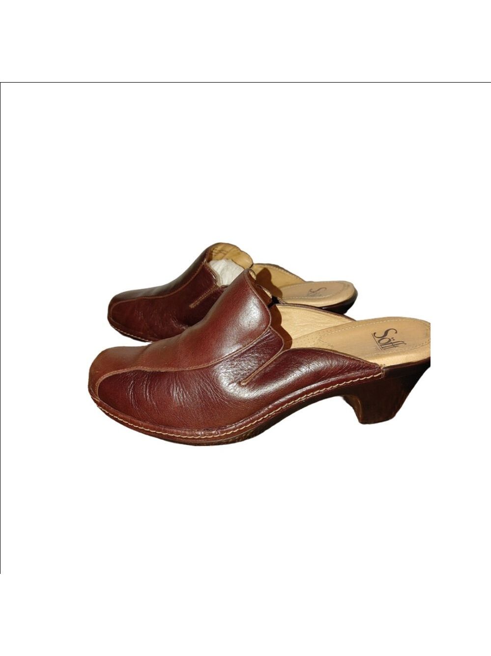 Sofft Leather Mules Size 9.5